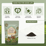Majherdabri Single Estate CTC Black Tea with Rich Aroma and Bold Flavour – Pack of 4