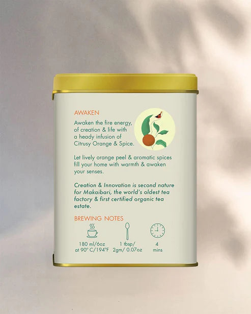 Makaibari Awaken Organic & Spices Tea Box