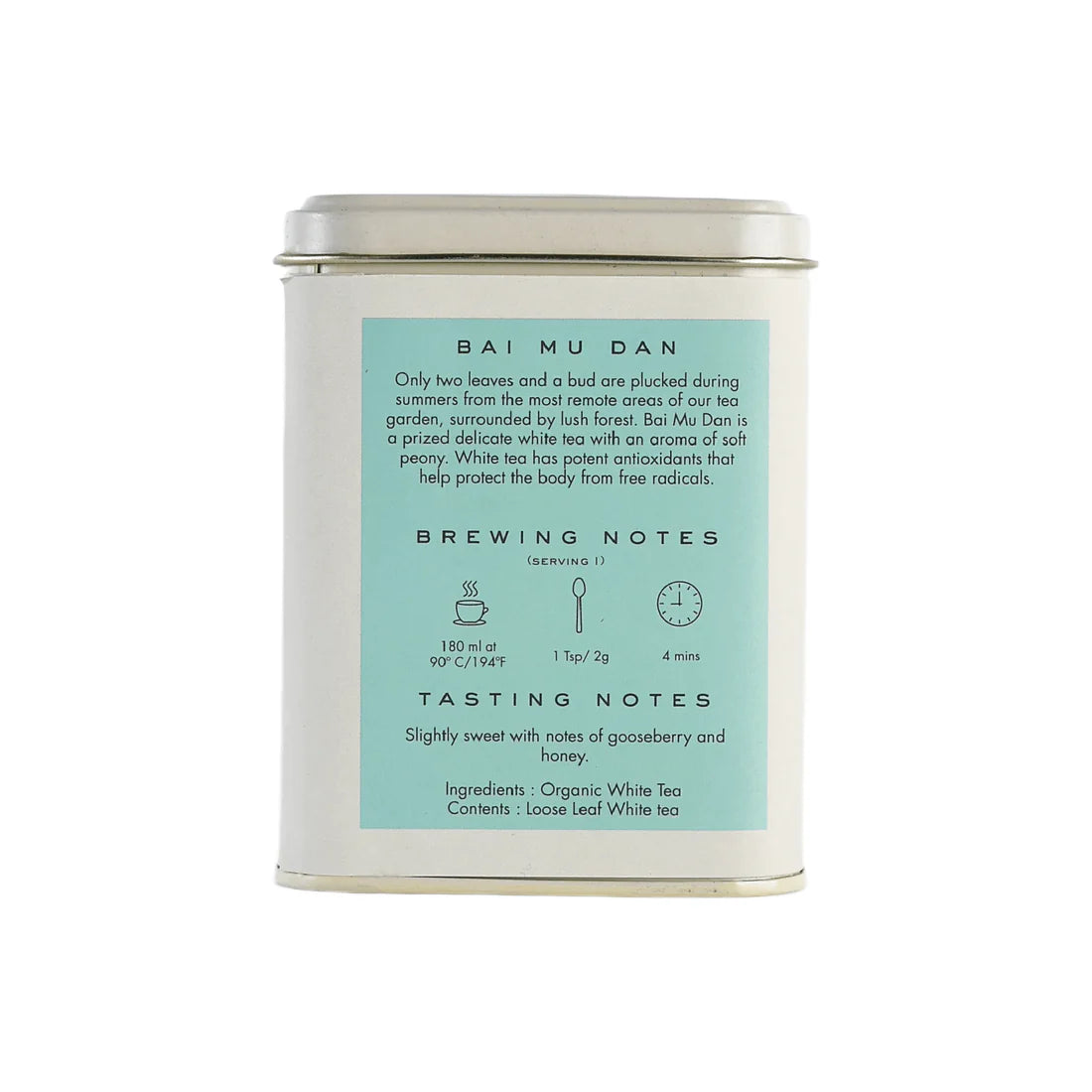 Makaibari Bai Mu Dan Organic Darjeeling Peony White Tea with Notes of Gooseberry and Honey