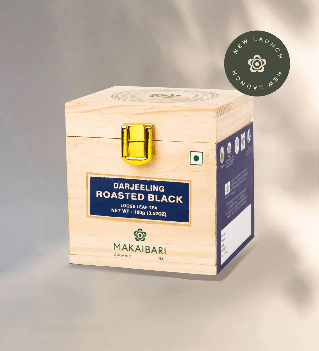 Makaibari Darjeeling Roasted Black Tea Chestlet