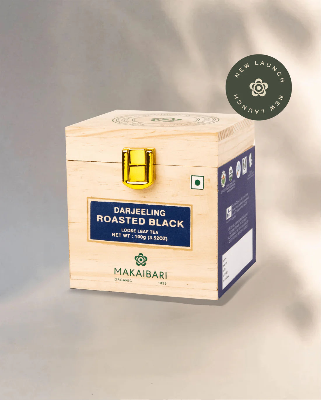 Makaibari Darjeeling Roasted Black Tea Chestlet