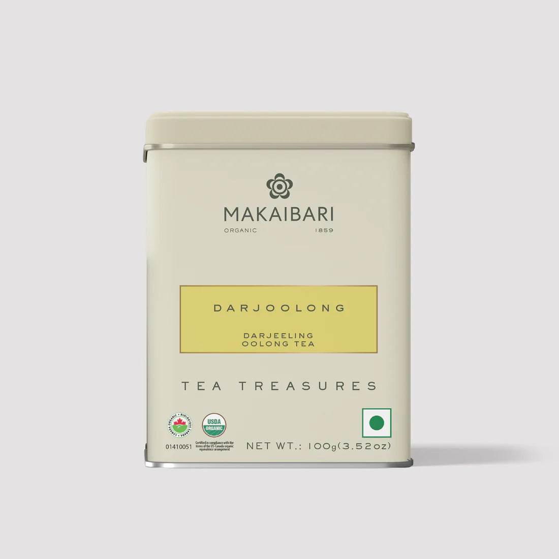 Makaibari Darjoolong Darjeeling Oolong Tea Box