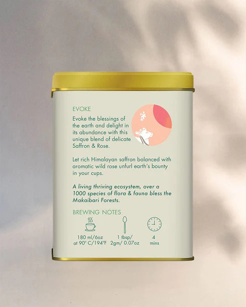 Makaibari Evoke Himalayan Saffron and Wild Rose