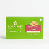 Makaibari Forest Honey & Lemon Wellness Green Tea Box