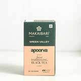 Makaibari Green Valley Apoorva Darjeeling Black Tea Box with 25 Tea Bags