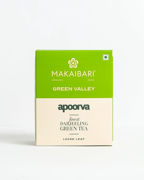 Makaibari Green Valley Apoorva Darjeeling Green Tea Box