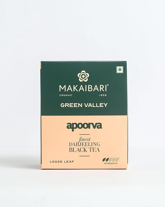 Makaibari Green Valley Apoorva Finest Darjeeling Black Tea Box