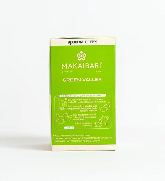 Makaibari Green Valley Apoorva Finest Darjeeling Green Tea