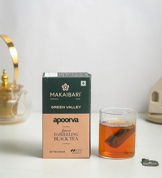 Makaibari Green Valley Apoorva Soft and Subtle Organic Darjeeling Black Tea