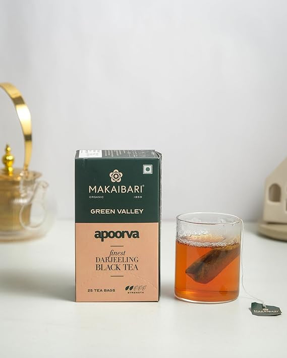 Makaibari Green Valley Apoorva Soft and Subtle Organic Darjeeling Black Tea