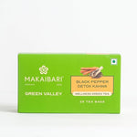 Makaibari Green Valley Black Pepper Detox Kahwa Wellness Green Tea Box