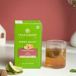 Makaibari Green Valley Forest Honey and Lemon Organic Wellness Green Tea