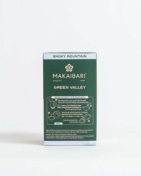 Makaibari Green Valley Smoky Mountain Organic Roasted Darjeeling Black Tea