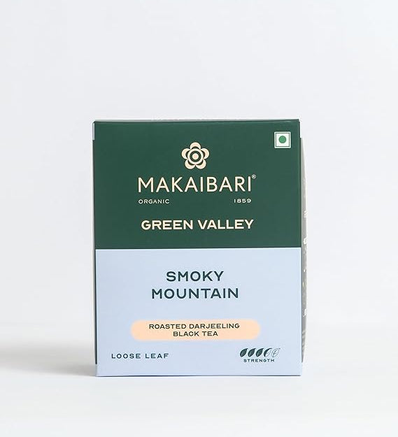 Makaibari Green Valley Smoky Mountain Roasted Darjeeling Black Tea Box