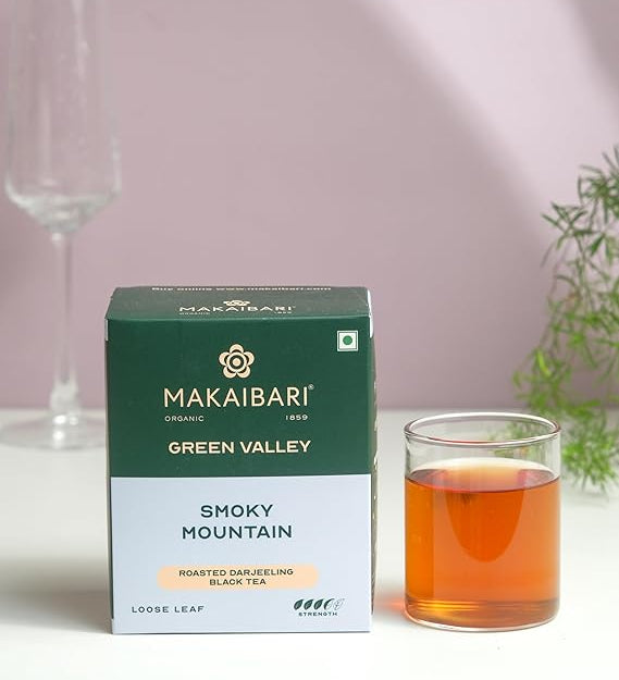 Makaibari Green Valley Smoky Mountain Roasted Darjeeling Black Tea