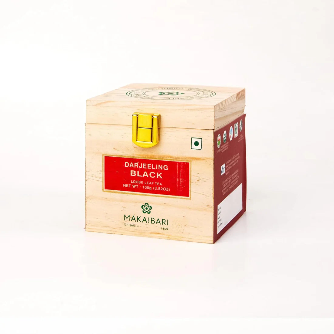 Makaibari Handcrafted Organic Single Estate Darjeeling Black Tea Chestlet