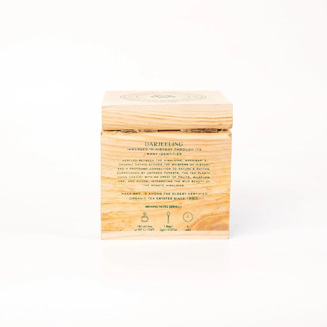 Makaibari Roasted Darjeeling Loose Leaf Black Tea Chestlet