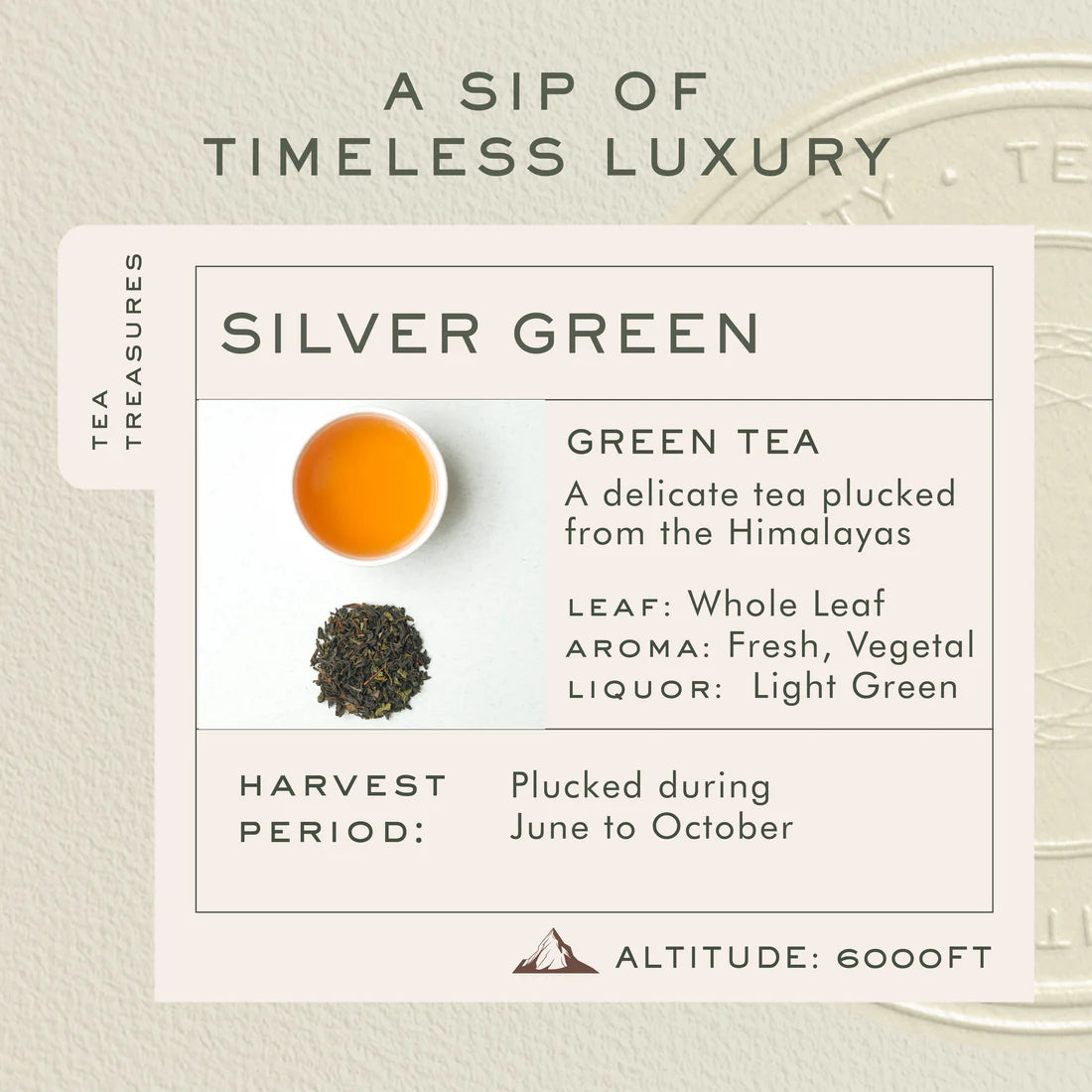 Makaibari Silver Green Pioneering Darjeeling Green Tea