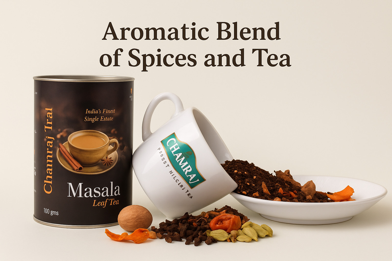Chamraj Masala Leaf Tea with Authentic Indian Spices
