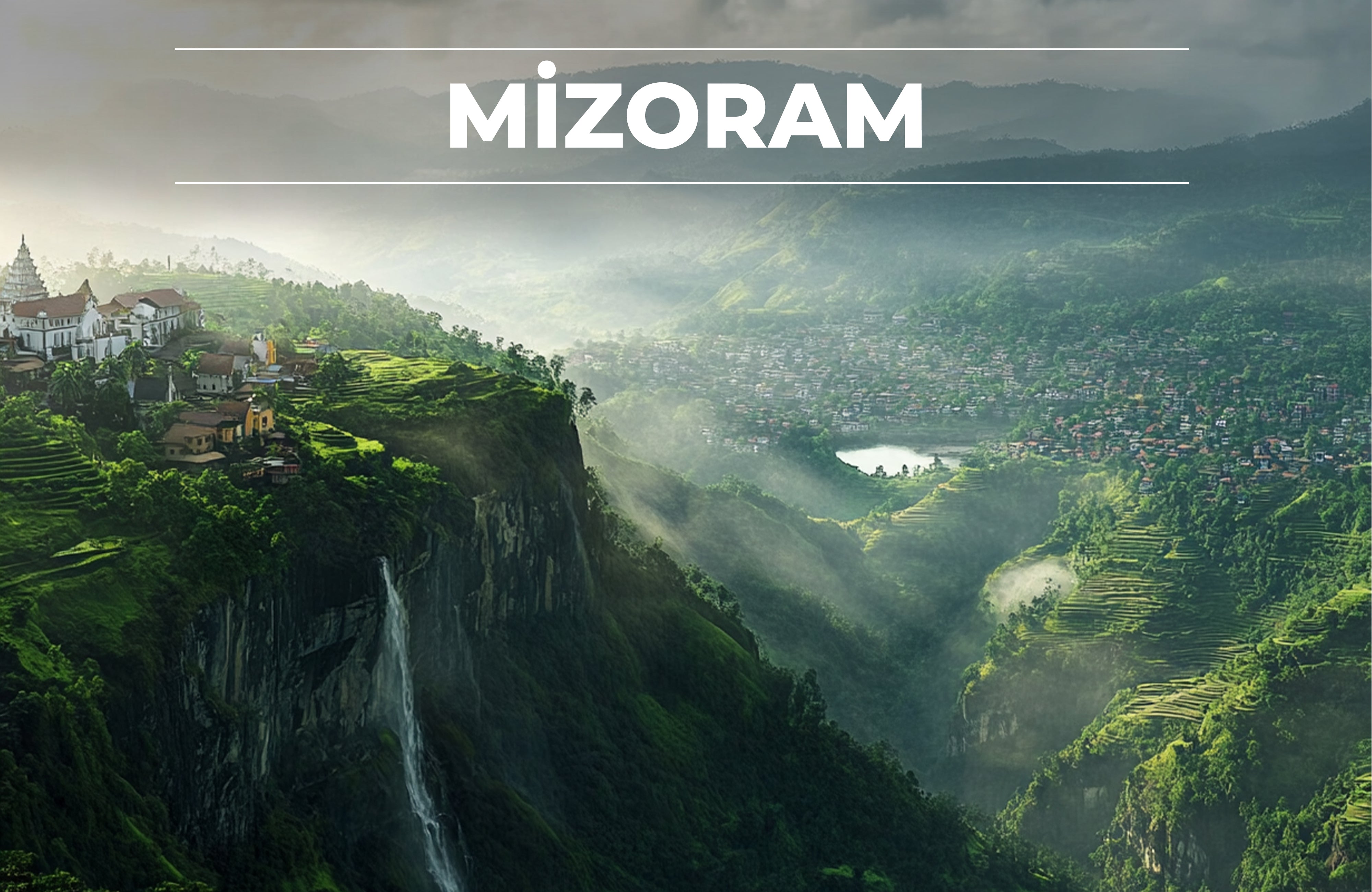 Mizoram Tea Region