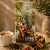 Moitree Bold and Malty Assam Masala Chai with Ginger, Cinnamon, Mace Flower and Cloves - Comforting Tea for Everyday