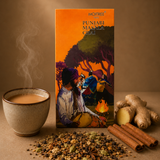 Moitree Intense and Comforting Punjabi Masala Chai - Strong CTC Tea with Ginger, Cinnamon, Black Pepper and Other Warming Spices