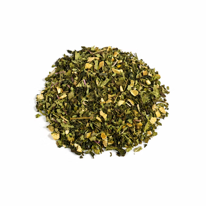 Nectar Orange Mint Green Tea Leaves