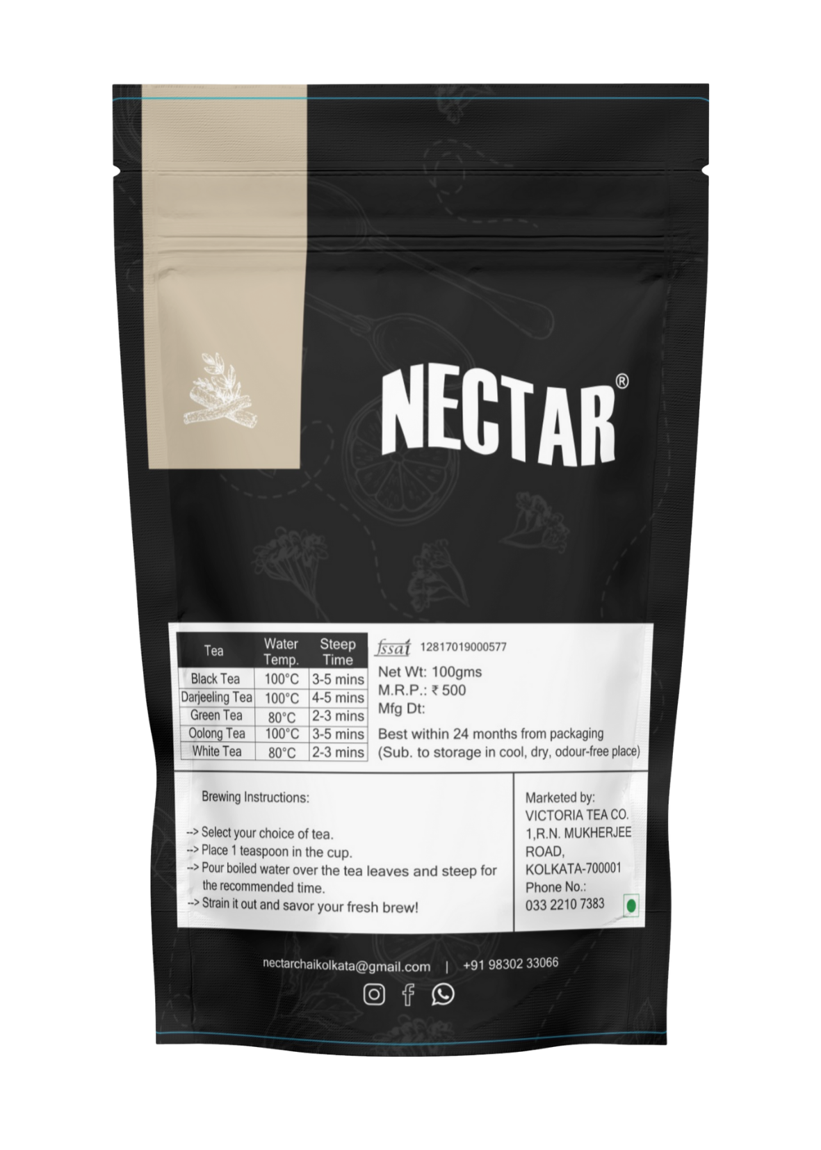 Nectar Soothing and Comforting Licorice Green Tea
