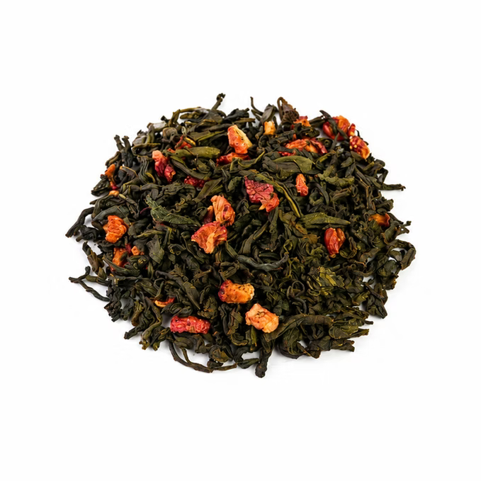 Nectar Strawberry Green Tea Leaves