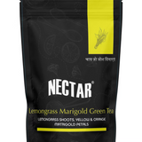Nectar Lemongrass Marigold Green Tea with Citrusy Character and Delicate Floral Notes