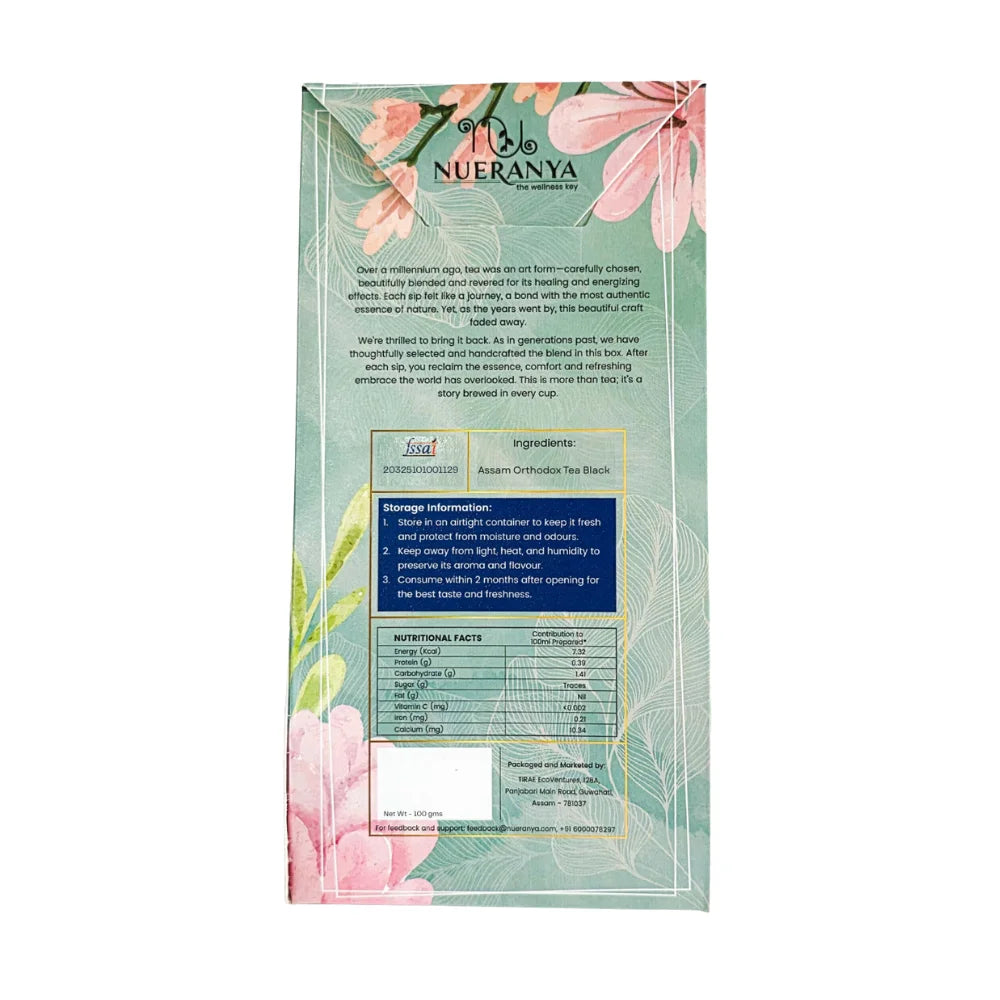 Nueranya Elixir Brew Assam Orthodox Black Tea Pack