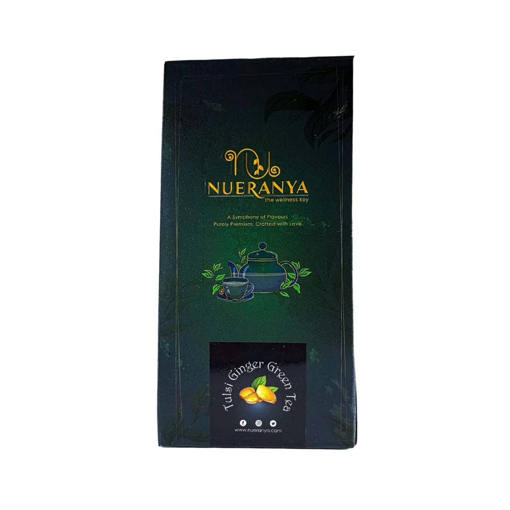 Nueranya Tulsi Ginger Green Tea Pack