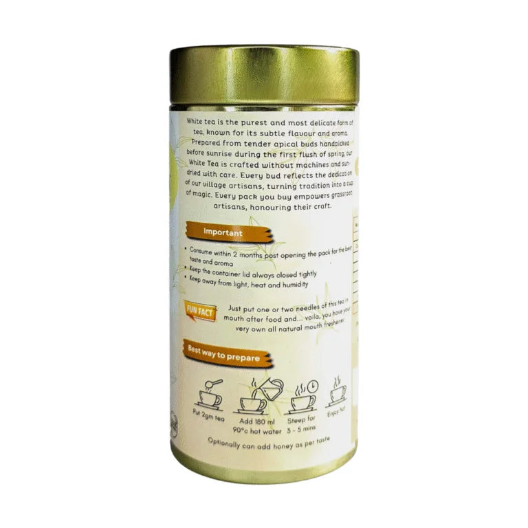 Nueranya White Tea Canister