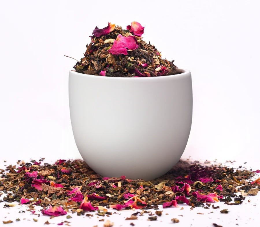 Oh Cha Afternoon Boost Tea with Peppermint, Nettle and Rose