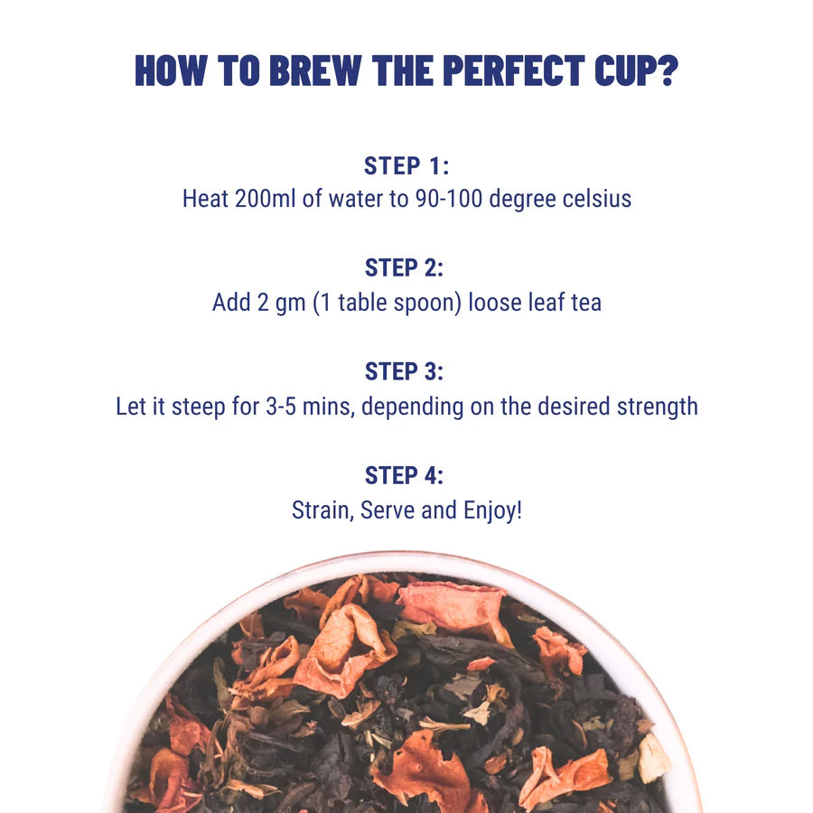 Oh Cha Campfire Smoked Tea Brewing Instructions