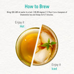 Oh Cha Chamomile Infusion Brewing Tips
