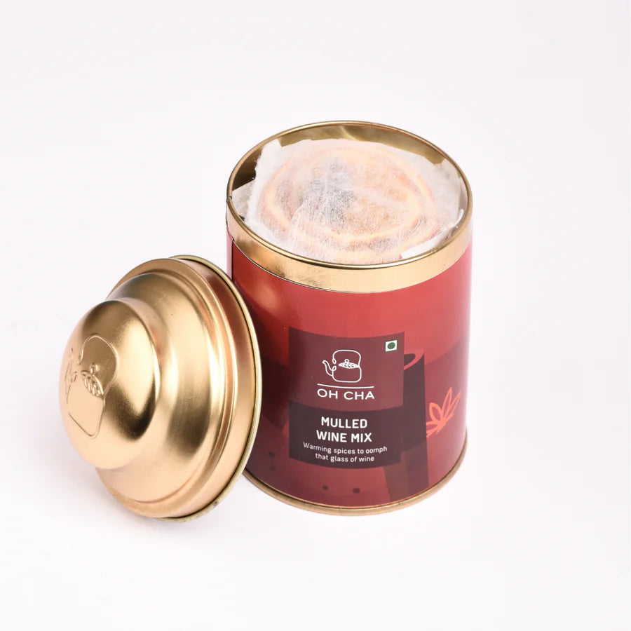 Oh Cha Classic Mulled Wine Spice Tea Canister