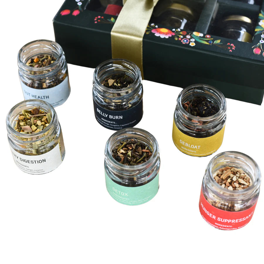 Oh Cha Detoxers Box with Six Exquisite Health Tea Flavours