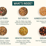 Oh Cha Detoxers Gift Box with Six Exquisite Flavours Collection
