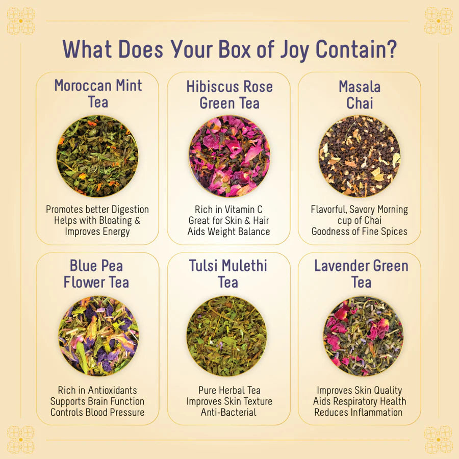 Oh Cha Experimenters Box with Assorted 6 Flavours