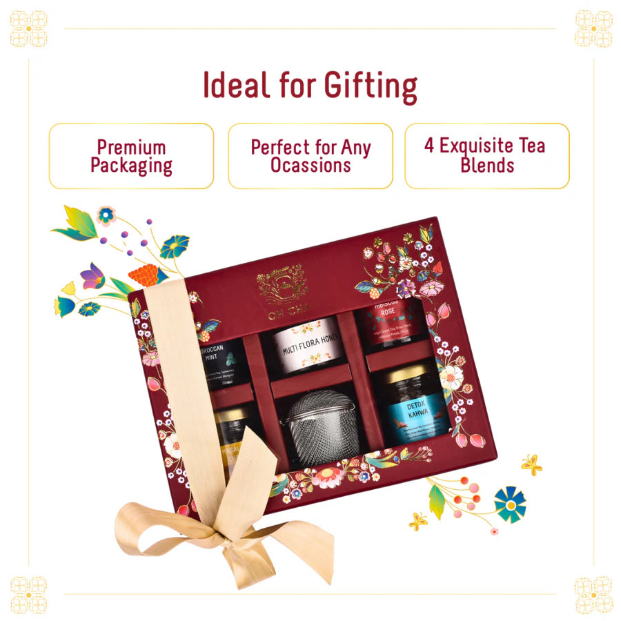 Oh Cha Explorers Assorted Tea Gift Set