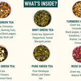 Oh Cha Green Tea Box Six Exquisite Green Tea Flavours Collection