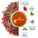 Oh Cha Lavender Green Tea Ingredients