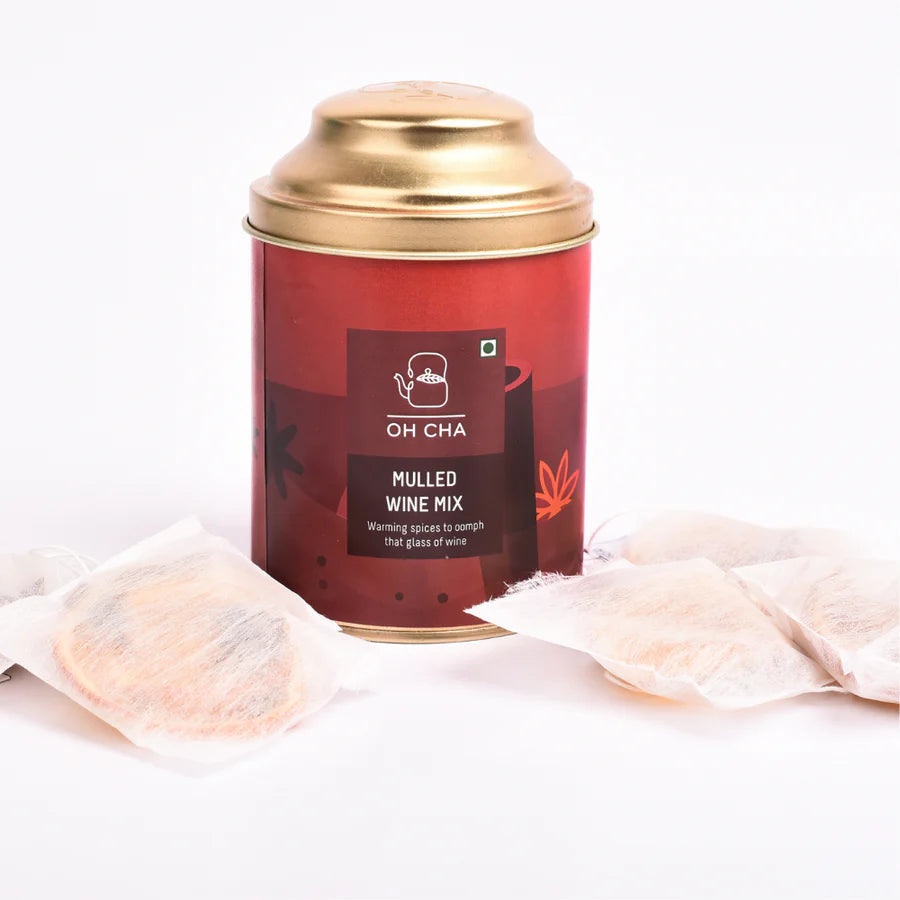 Oh Cha Mulled Wine Mix Canister