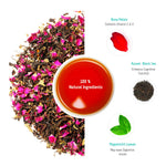 Oh Cha Rose Mint Tea Ingredients