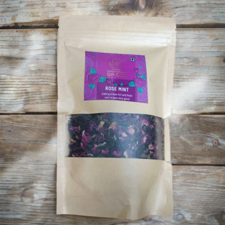 Oh Cha Rose Mint Tea Pack