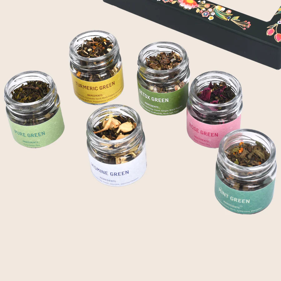 Oh Cha Six Exquisite Green Tea Flavours