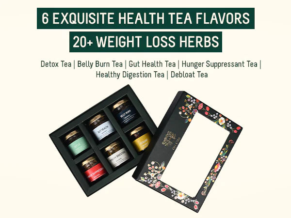 Oh Cha Six Exquisite Health Tea Flavours Collection