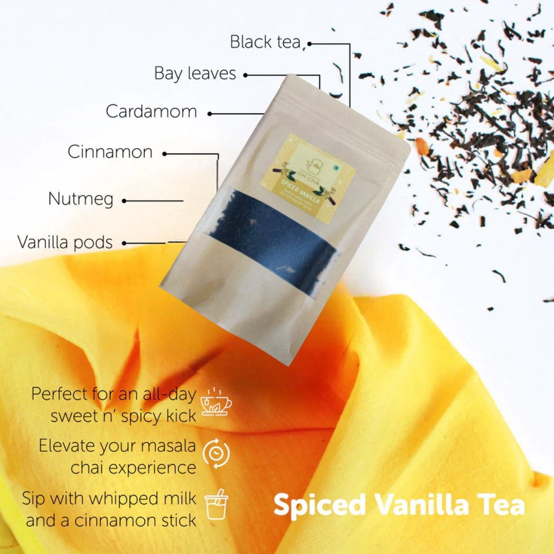 Oh Cha Spiced Vanilla Tea Ingredients
