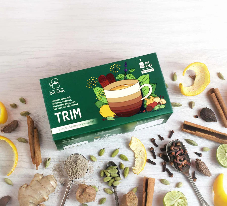 Oh Cha Trim Tea Box